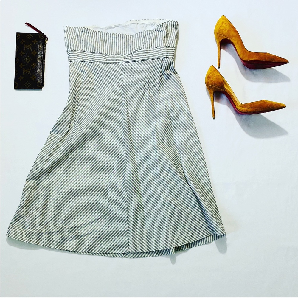 2/$24 Gap Strapless Midi Dress - Picture 2 of 7